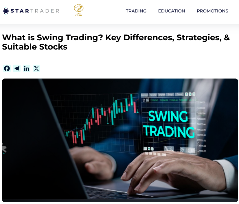 Swing Trading ist bei StarTrader möglich