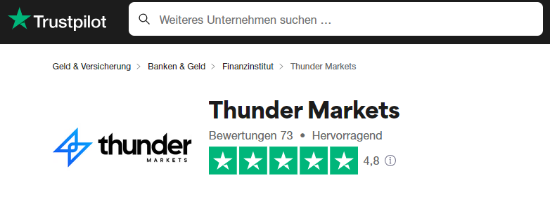 Thunder Markets Trustpilot Erfahrungen