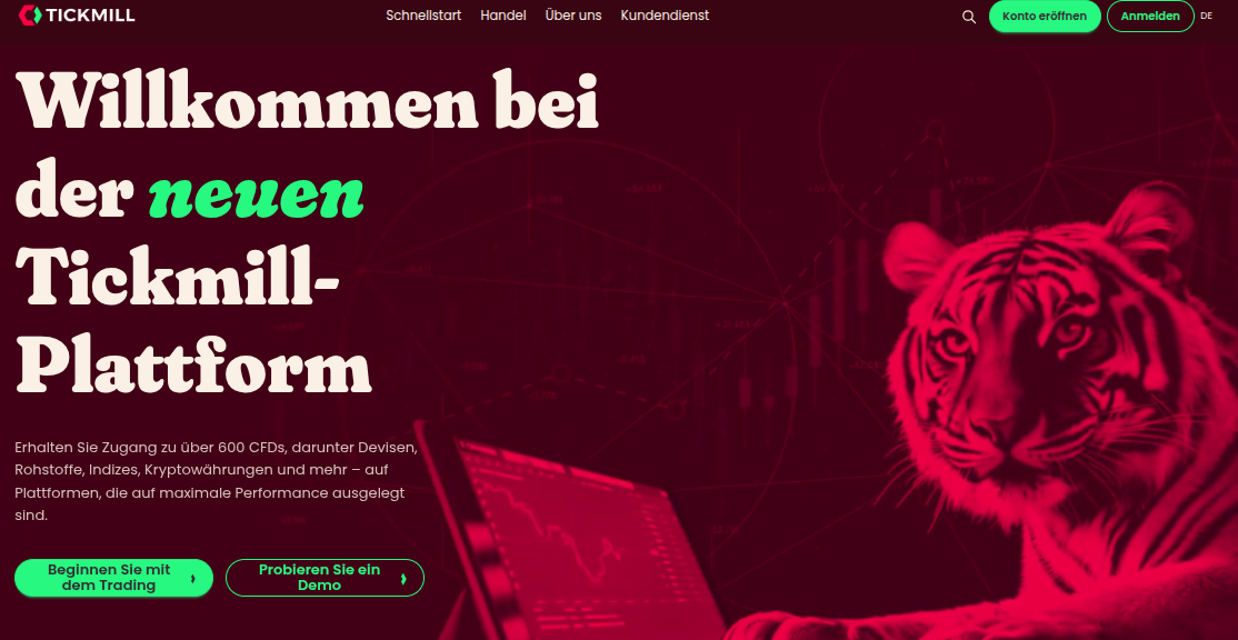 Broker Trading Tickmill