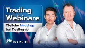 Trading Webinare: Tägliche Meetings bei Trading.de mit Andre Witzel und Jia Tian Rong.
