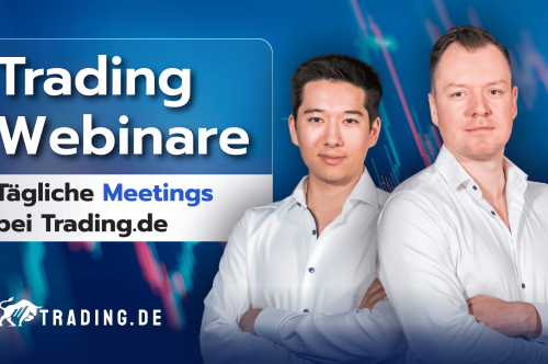 Trading Webinare: Tägliche Meetings bei Trading.de mit Andre Witzel und Jia Tian Rong.