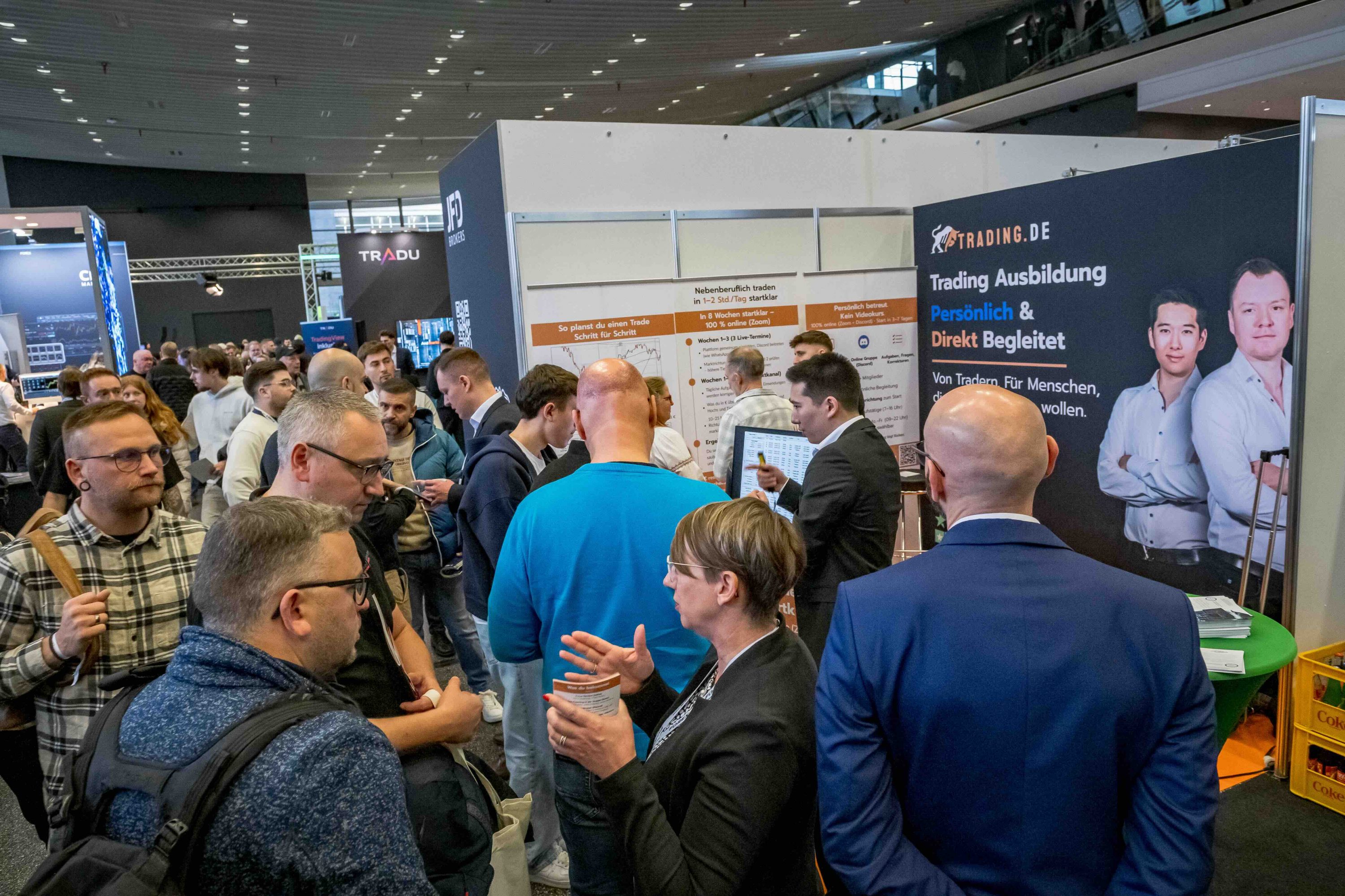 Trading.de Messestand auf der WOT 2025