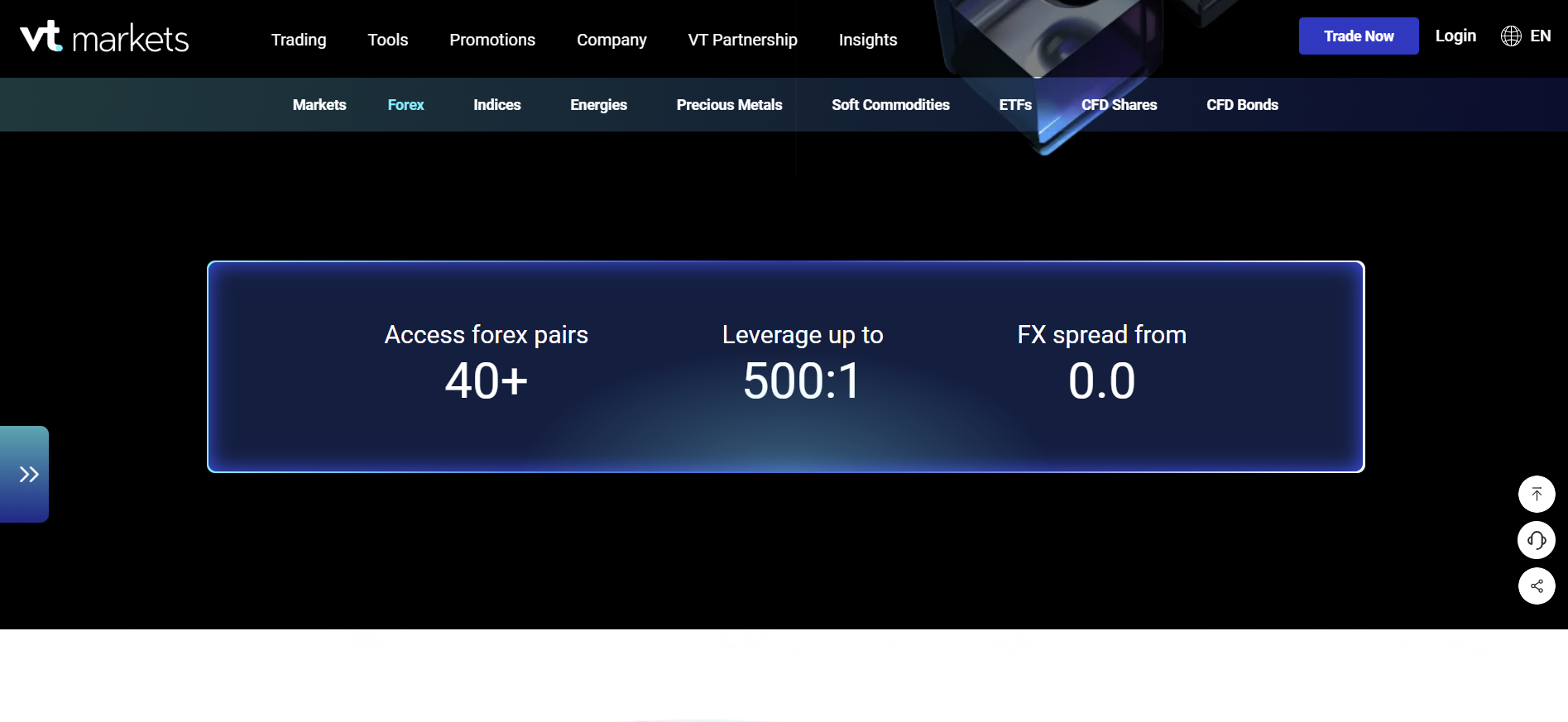 VT Markets Scalping Konditionen