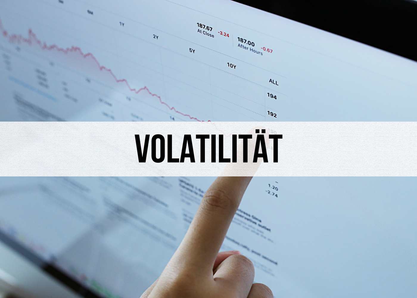 Volatile Kurse handeln