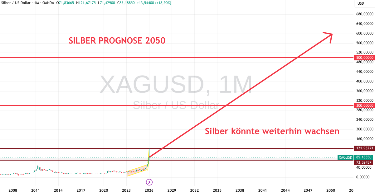 Silber Prognose 2050