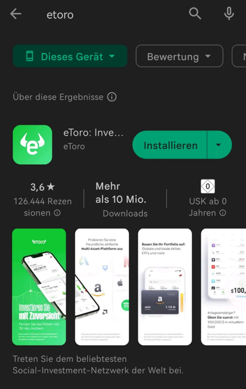 etoro App