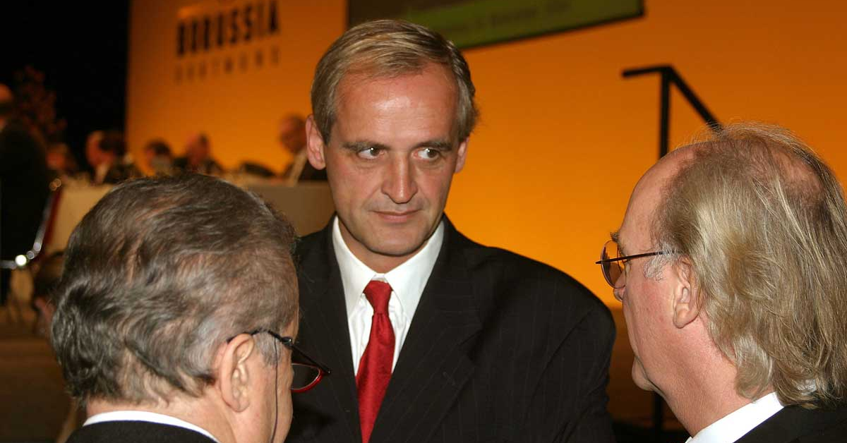 Florian Homm bei der Aktionärsversammlung von Borrussia Dortmund