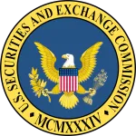 Das offizielle Logo der SEC - Securities and Exchange Commission