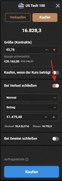 Trading-Fehler Stop Loss