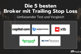 Die 5 besten Broker mit Trailing Stop Loss im Vergleich
