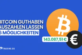 Bitcoin Guthaben auszahlen lassen. 6 Möglichkeiten