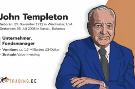 John Templeton. Unternehmer und Fondsmanager aus Winchester mit 1,5 Milliarden US-Dollar Vermögen und Value-Investing-Strategie