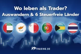 Wo leben als Trader: Auswandern und 6 steuerfreie Länder wie VAE, Zypern, Malta, Portugal, Bahamas und Thailand.