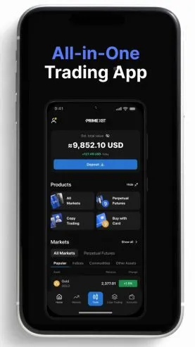 Prime XTB All in One Krypto Trading App