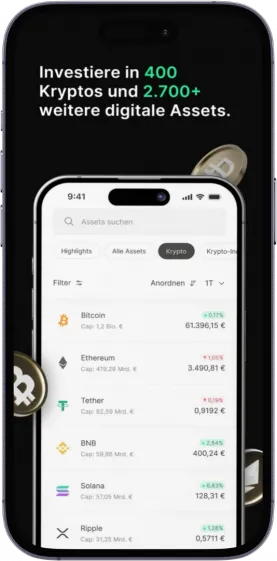 Bitpanda Krypto Trading App 1