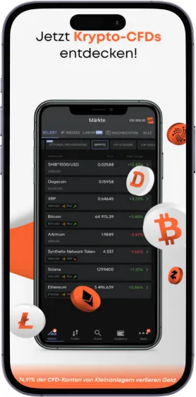 Libertex Krypto Trading App 2