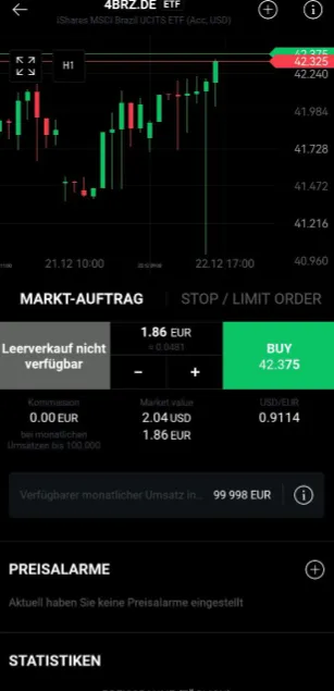App Version der xStation von XTB
