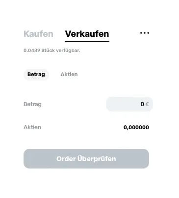 Trade Republic Ordermaske