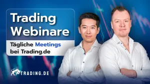 Trading Webinare: Tägliche Meetings bei Trading.de mit Andre Witzel und Jia Tian Rong.