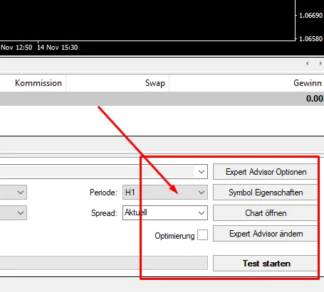 Automatisiertes Trading im MT4