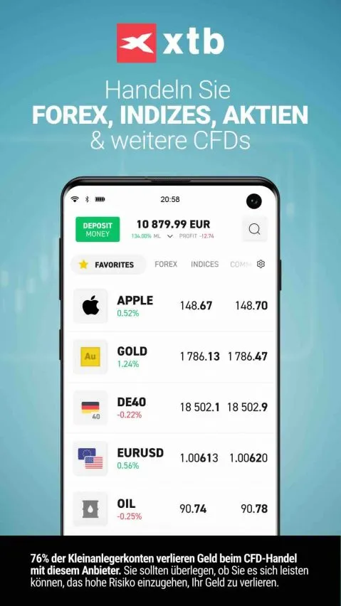 XTB CFD Trading App