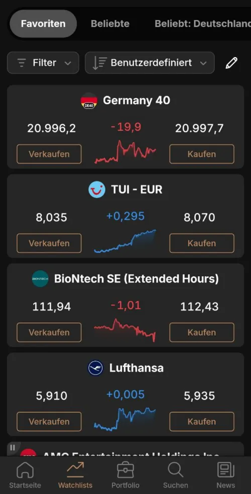Capital.com Trading App