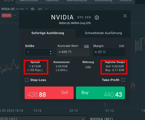 Gebühren beim Aktien traden
