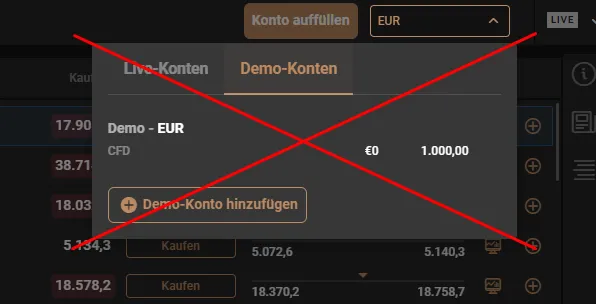 Kein Demokonto als Nachteil bei Trade Republic