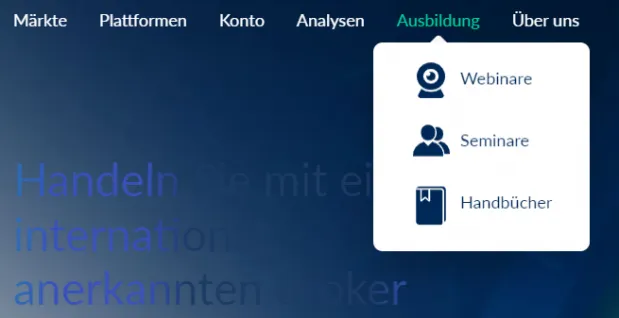 ActivTrades Weiterbildungsangebot