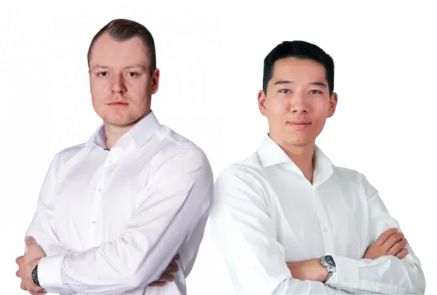 Trading.de - Über Uns - Andre Witzel und JT Rong