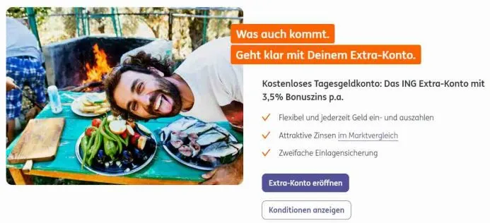 ING Diba Extra Konto Bonuszins