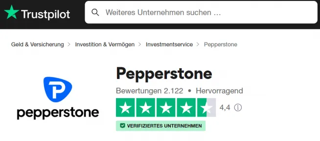 Pepperstone Trustpilot Bewertungen