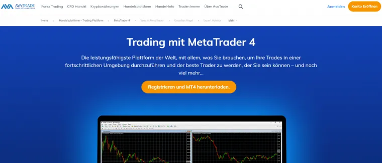 AvaTrade MT4 Plattform
