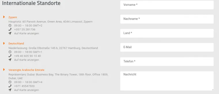 GBE Brokers Kundenservice