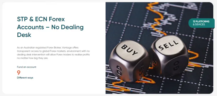 Vantage Markets NDD Broker