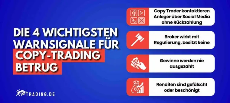 CopyTrading Warnsignale
