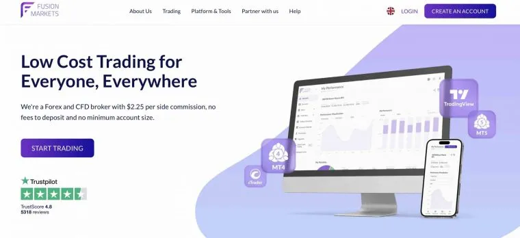 Fusion Markets Broker