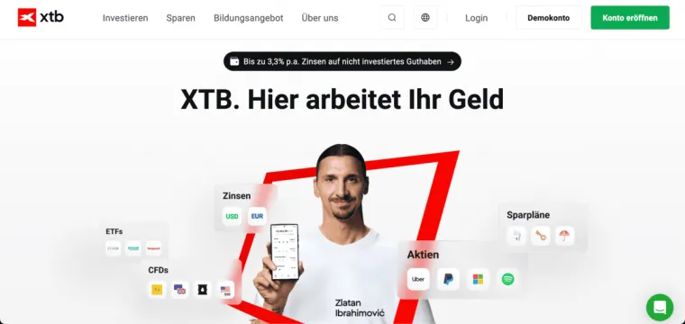 XTB Startseite