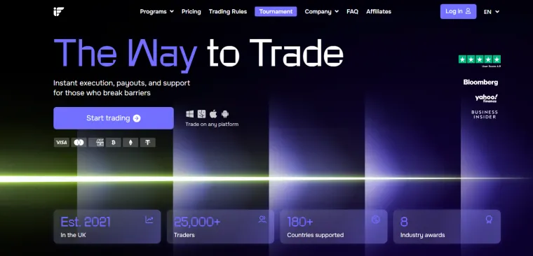 Instant Funding Website