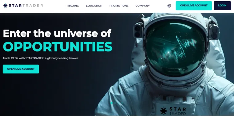 StarTrader Broker für Trading Konten