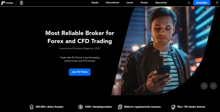 Daytrading Broker PU Prime