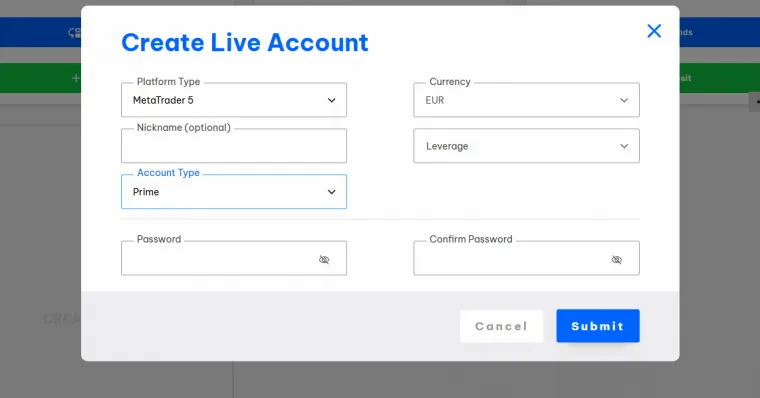 Echtgeldkonto im MetaTrader eröffnen
