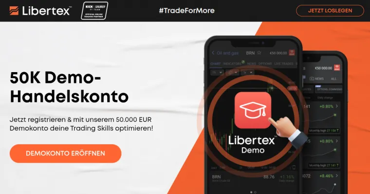 Demokonto bei Libertex
