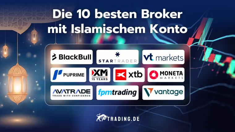 Die 10 besten Broker mit Islamischem Konto