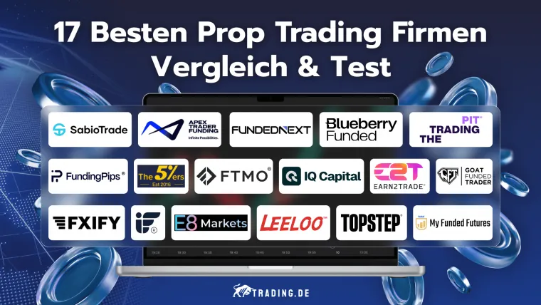 Die 17 besten Prop Trading Firmen im Vergleich und Test