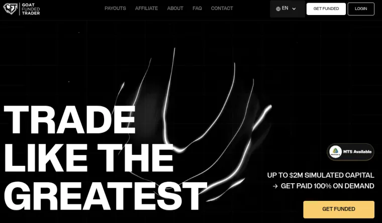 Goat Funded Trader Instant Funding Accounts