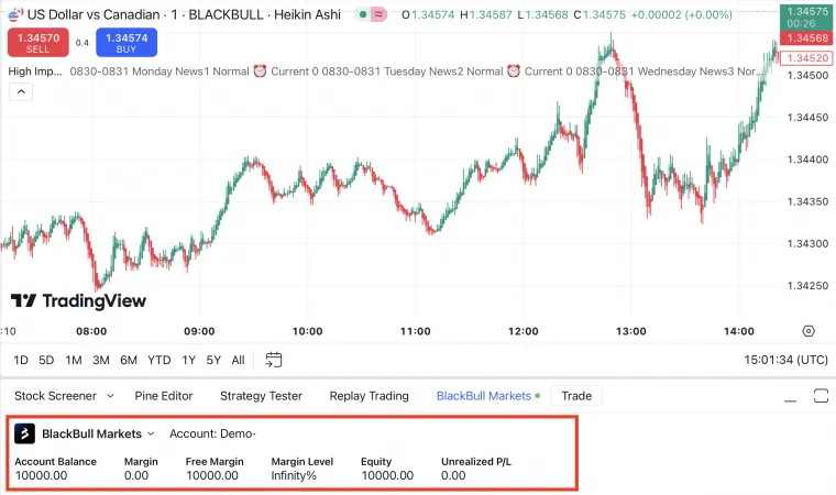 CFD Demo testen in der App