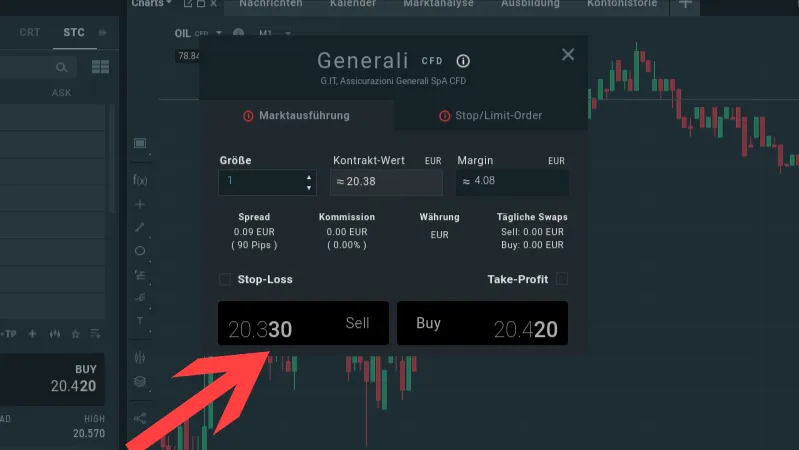 Shortselling bei XTB