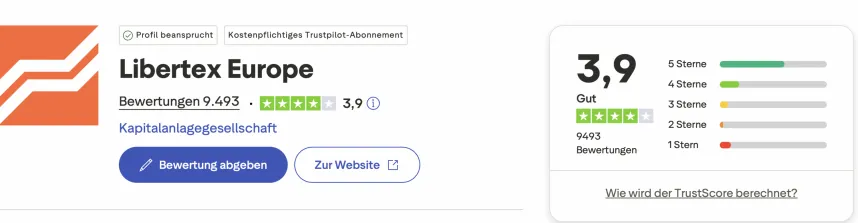 Libertex Trustpilot
