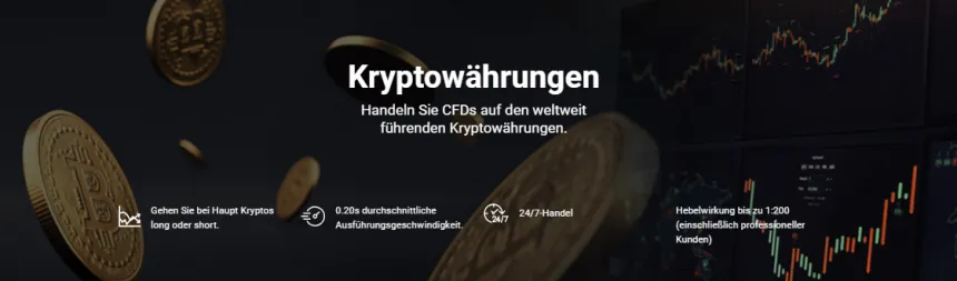 Tickmill Kryptowaehrungen handeln